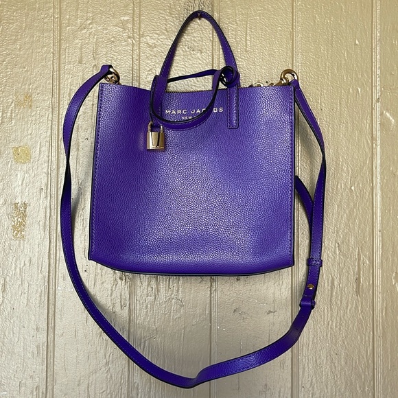 Marc Jacobs the Grind leather crossbody mini bag